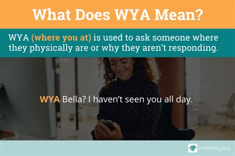 What Does Wya Mean In Texting