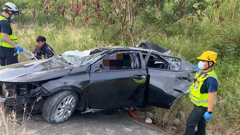 巧合？14天同路段2起自撞車禍 3人慘死廍子堤防｜東森新聞：新聞在哪 東森就在哪裡