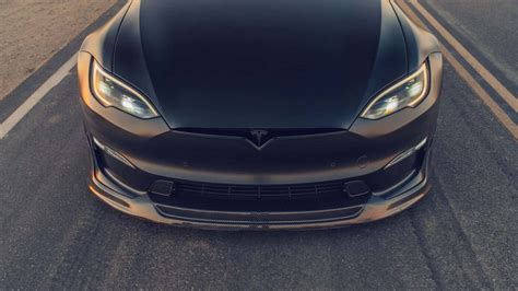 Unplugged Performance Reveals Upgraded Tesla Model S Dark Knight