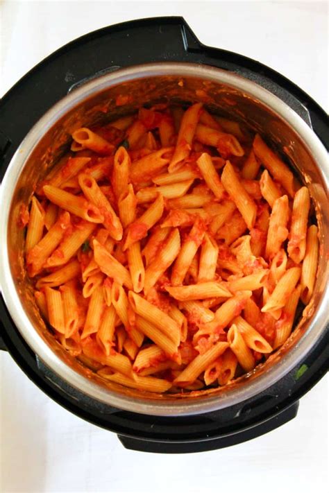 Penne Alla Vodka Instant Pot Living Smart And Healthy