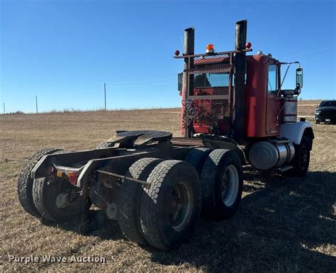 1980 Gmc General Semi Truck In Saint George Ks Item Nf9350 For Sale Purple Wave