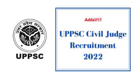 Uppsc Civil Judge Recruitment 2023 Notification Syllabus