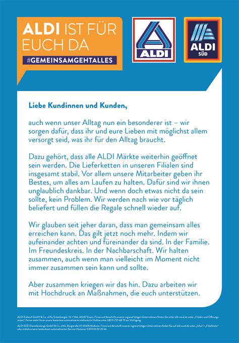 Aldi Bewerbung Bewerbungsschreiben Vorlage