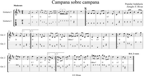 Aprende El Villancico Campana Sobre Campana Con La Guitarra