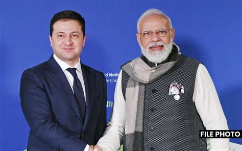 Pm Speaks With President Zelenskyy Prime Minister Of India