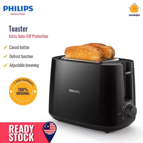 Philips Daily Collection Toaster Slot Hd Hd Shopee Malaysia