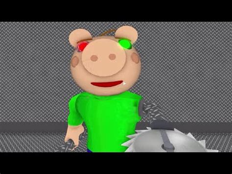 Roblox Piggy Baldi Cyborg Jumpscare Youtube