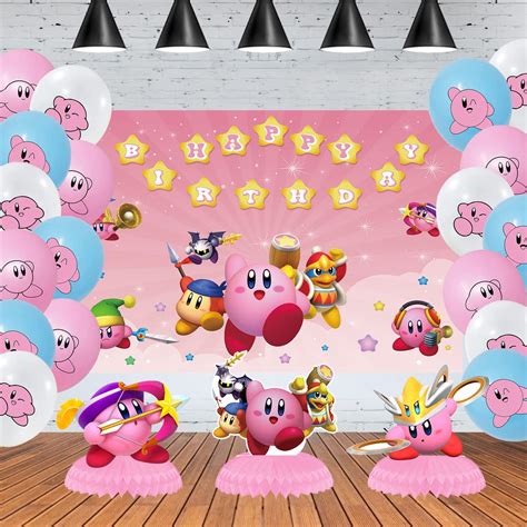 Buy Kirby Star Banner Backdrop Kirby Star Party Backdrop For Teens