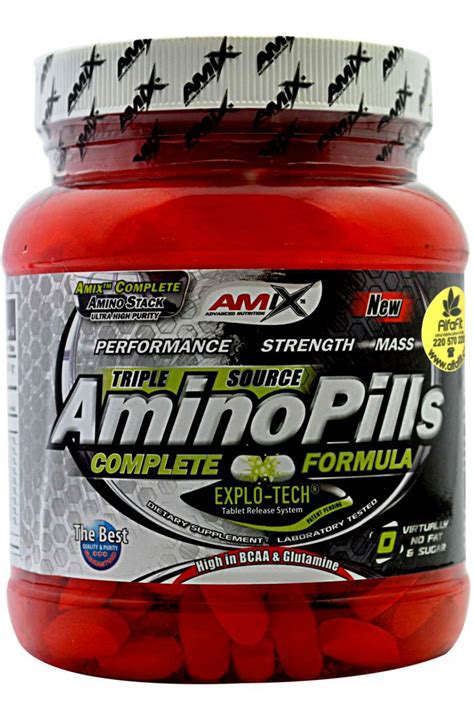 Amix Amino Pills 660 Tablets Amino Acid Complex Best Price On