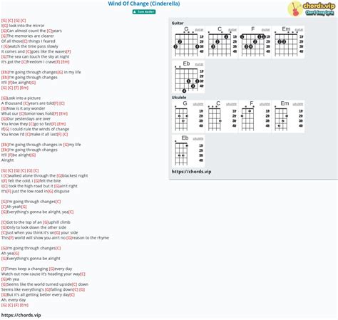 Chord Wind Of Change Cinderella Tab Song Lyric Sheet Guitar