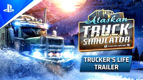 Tráiler De Juego De Alaskan Truck Simulator ¿podrás Superar El Duro