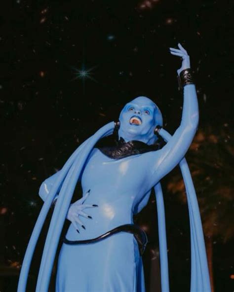 Janelle Monáe transforms into Diva Plavalaguna from The Fifth Element