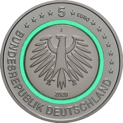 5 Euro Subpolare Zone 2020 J PP Deutschland