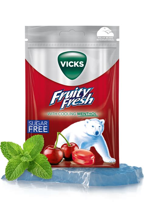 Vicks Fruity Fresh Cherry Wick Hustenbonbons