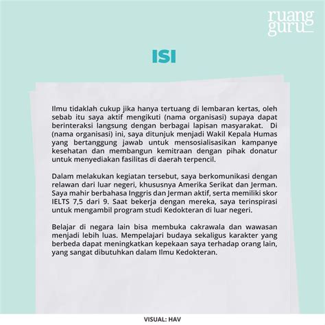 Contoh Motivation Letter Beasiswa Dan Cara Membuatnya