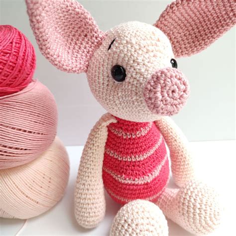 Leitão Ursinho Pooh Amigurumi Elo7 Produtos Especiais