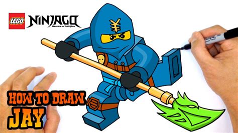 How To Draw Ninjago Jay Youtube