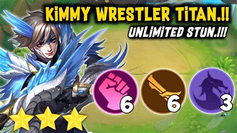 KIMMY WRESTLER TITAN MODE UNLIMITED STUN MAGIC CHESS MOBILE