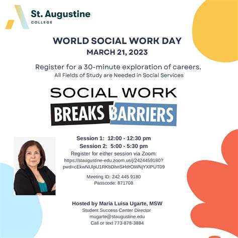 World Social Work Day | St. Augustine College