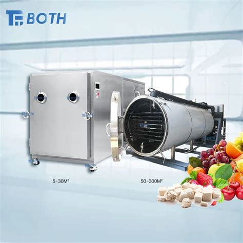 Commercial Vacuum Dryer For Fruit And Vegetable Food Freeze Dryer