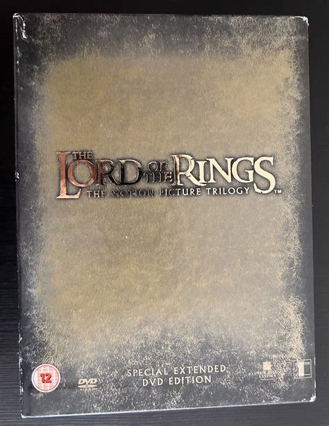 The Lord Of The Rings Trilogy Extended Edition Box Set DVD Very