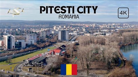 4K Pitesti Aerials | Unveiling the City's Majesty from Above | Drone ...