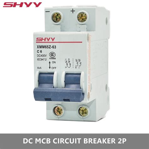 Dc Mcb Circuit Breaker P For Solar Pv System A A A A A A