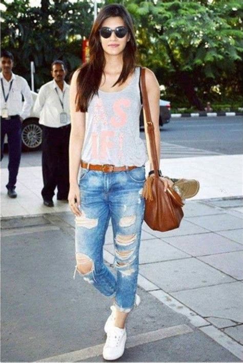 Kriti Sanon | Street style, Bollywood fashion, Casual style outfits