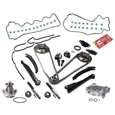 Triton Timing Chain Kit Oil Water Pump Phasers Vvt Valves For L Ford