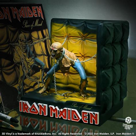 Iron Maiden Piece Of Mind D Vinyl Statue Direct From Knucklebonz