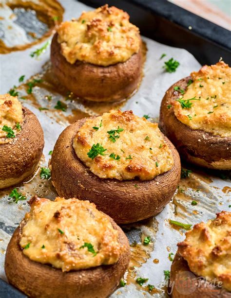 Stuffed Mushrooms - MyKetoPlate