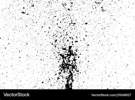 Black Paint Stains Overlay Texture Royalty Free Vector Image