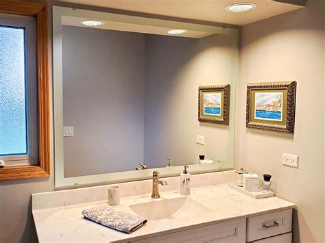 Custom Made Bathroom Mirrors Rispa