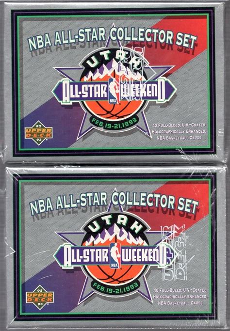 Lot Detail Upper Deck Nba All Star Weekend Collector Set Of