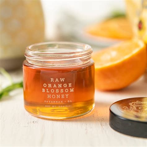 Raw Orange Blossom Honey Capital Bee Company