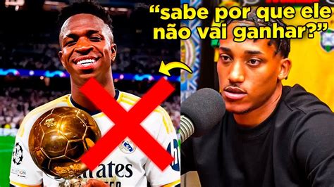 É POR ISSO QUE VINICIUS JR NÃO VAI GANHAR A BOLA DE OURO NESSA