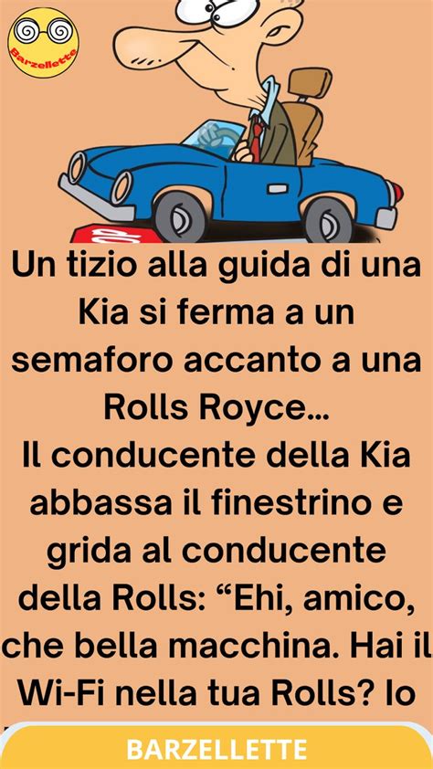 La Migliore Battuta Del Giorno Un Ragazzo Alla Guida Di Una Kia Si