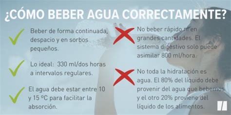 C Mo Cu Nto Y Por Qu Hay Que Beber Agua Las Claves Para Mantenerse