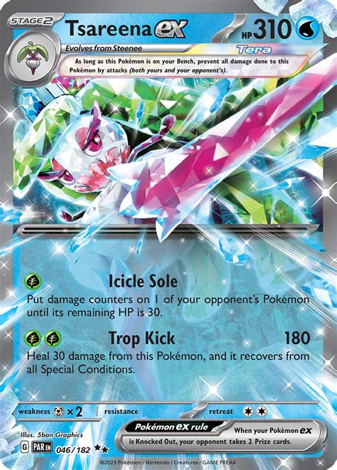 Tsareena Ex Paradox Rift Pokemon Card Pikawiz