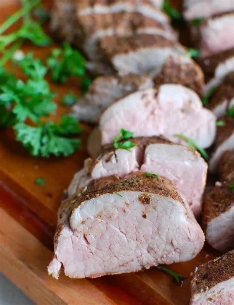 Mediterranean Baked Pork Tenderloin - A Cedar Spoon