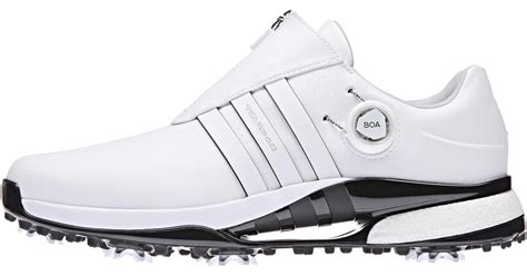 adidas Tour360 24 Boost Golf Shoes in Black for Men | Lyst