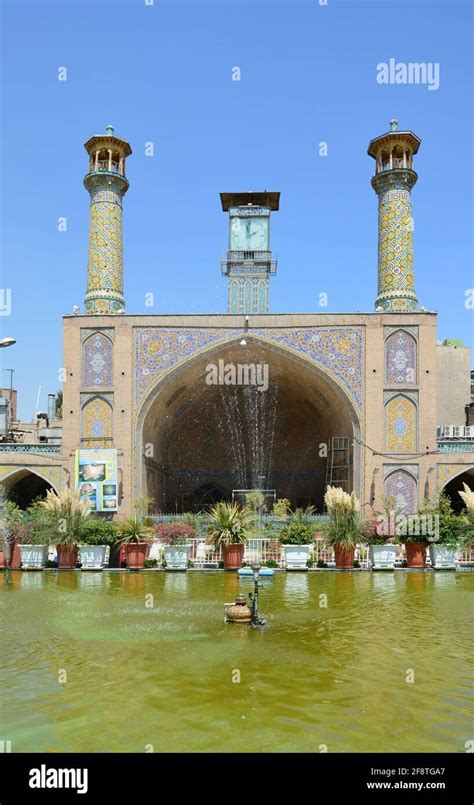 The Shah mosque (Royal Mosque) in central Tehran, built in the early ...