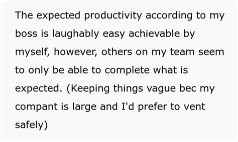 Efficient Employee Learns Boss Expects Him To Do 3 Times More Work Than