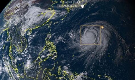 Typhoon Hagibis Strengthens as it Nears Philippines