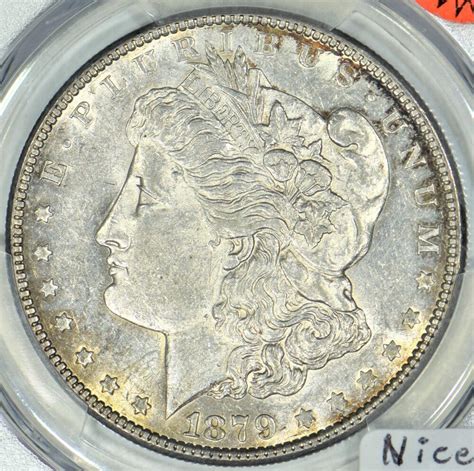 1879 S Reverse Of 1878 Morgan Dollar PCGS AU 53 Nice Original EBay