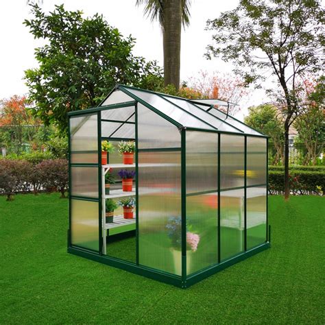 Cheap Home Garden Plastic Polycarbonate Mini Green House Equipment Kit