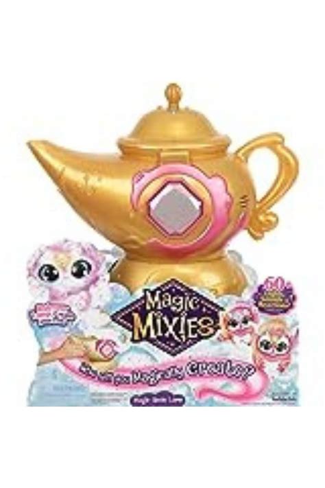 Magic Mixies Magic Genie Lamp With Interactive 8 Pink Plush Toy And 60