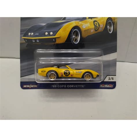 CHEVROLET CORVETTE C3 COPO 1969 2 5 CIRCUIT LEGENDS 1 64 HOT WHEELS