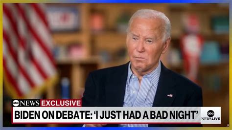 Biden Blames Trump S Alleged Shouting For Debate Debacle Fox News Video