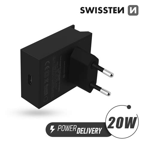 Chargeur Secteur USB C 20W 3A Power Delivery Charge Rapide IPhone